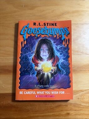 🌈2/$8	 Be Careful What You Wish For #12 in the Goosebumps Series
